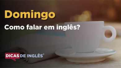 Como falar Domingo em ingles