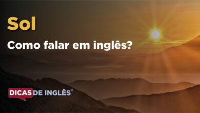Como falar Sol em ingles