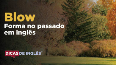 O passado de blow em inglês