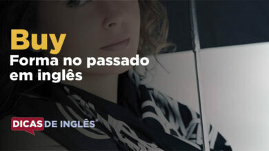 O passado de buy em inglês