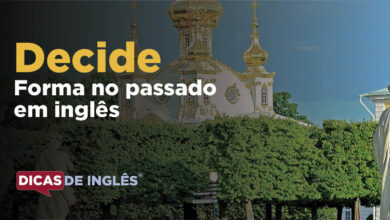 O passado de decide em inglês