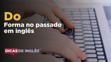O passado de do em inglês