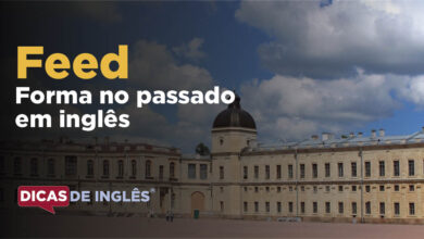 O passado de feed em inglês