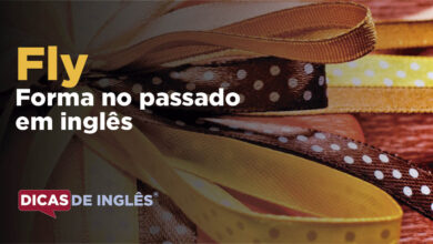 O passado de fly em inglês