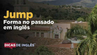 O passado de jump em inglês