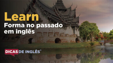 O passado de learn em inglês