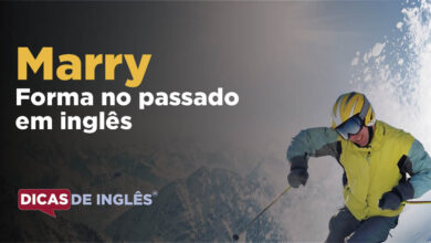 O passado de marry em inglês