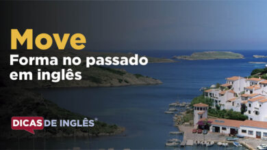 O passado de move em inglês