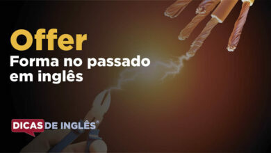 O passado de offer em inglês