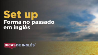 O passado de set up em inglês