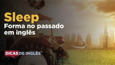 O passado de sleep em inglês