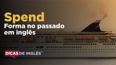 O passado de spend em inglês