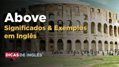O que Above significa em ingles