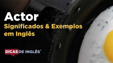 O que Actor significa em ingles