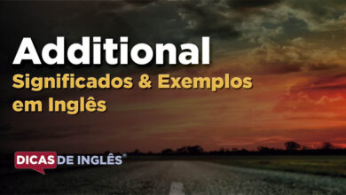 O que Additional significa em ingles