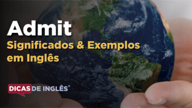 O que Admit significa em ingles