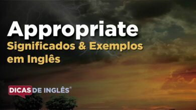 O que Appropriate significa em ingles