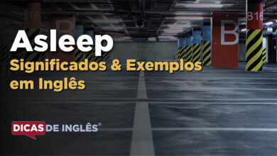 O que Asleep significa em ingles