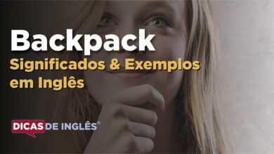 O que Backpack significa em ingles