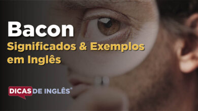O que Bacon significa em ingles