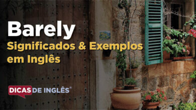 O que Barely significa em ingles