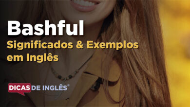 O que Bashful significa em ingles