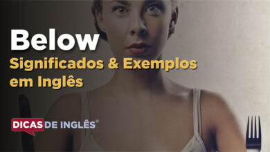 O que Below significa em ingles