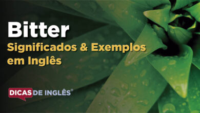 O que Bitter significa em ingles