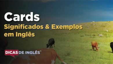 O que Cards significa em ingles
