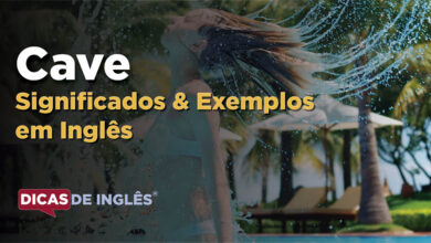 O que Cave significa em ingles