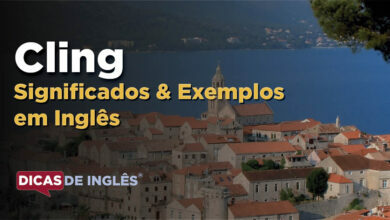 O que Cling significa em ingles