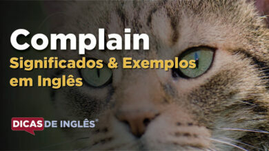 O que Complain significa em ingles