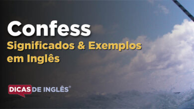 O que Confess significa em ingles
