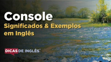 O que Console significa em ingles