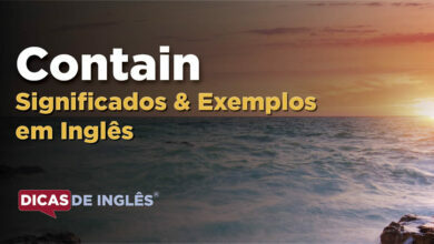 O que Contain significa em ingles