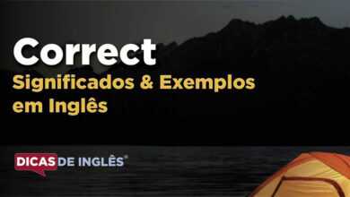 O que Correct significa em ingles