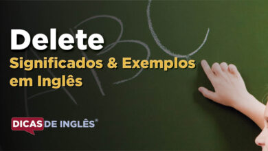 O que Delete significa em ingles