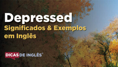 O que Depressed significa em ingles