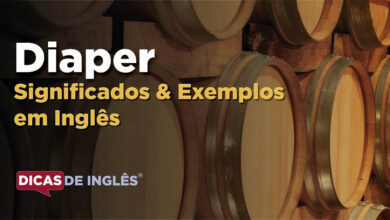 O que Diaper significa em ingles