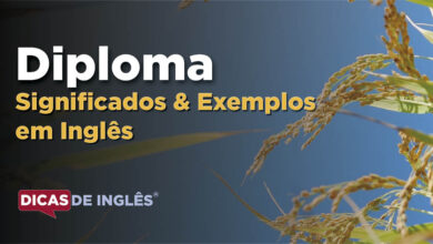 O que Diploma significa em ingles