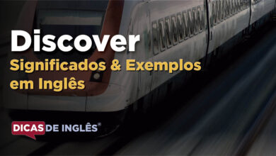 O que Discover significa em ingles