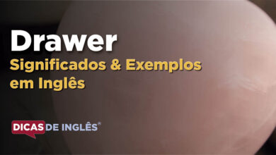 O que Drawer significa em ingles