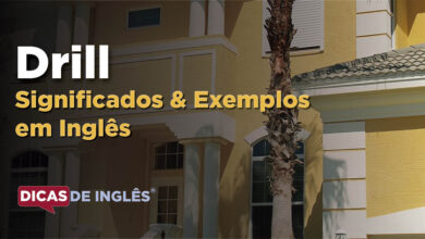 O que Drill significa em ingles
