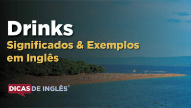 O que Drinks significa em ingles