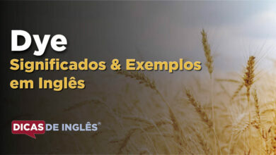 O que Dye significa em ingles