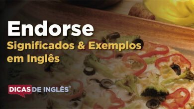 O que Endorse significa em ingles