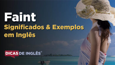 O que Faint significa em ingles