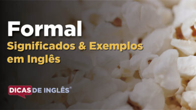 O que Formal significa em ingles