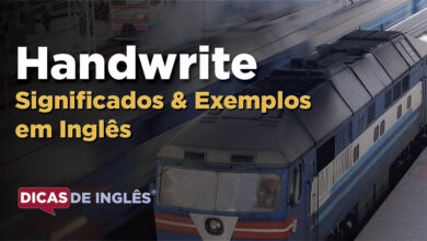 O que Handwrite significa em ingles