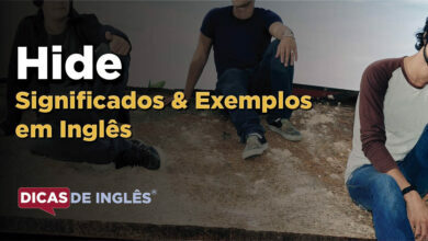 O que Hide significa em ingles